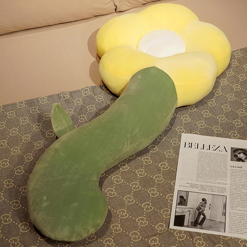 Daisy Rose Plush Leg Pillow