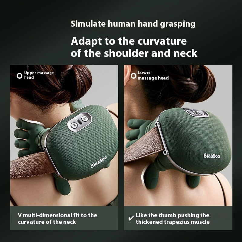 Electric Neck & Shoulder Muscle Massager – Wireless Kneading Massage Shawl