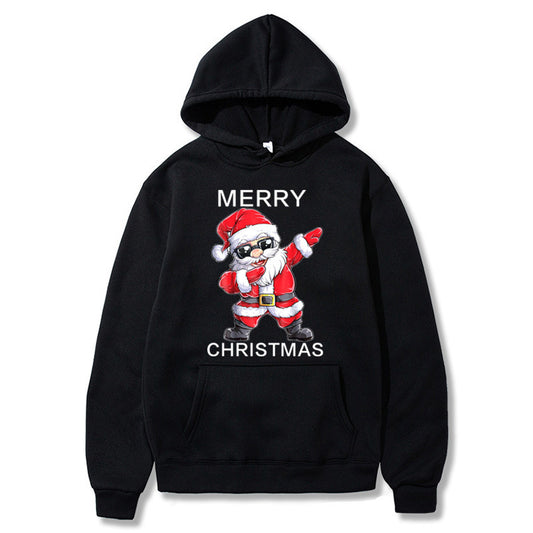 Unisex Christmas Hooded Fleece Sweater – Cozy Holiday Style for Everyone