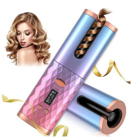 Rechargeable Automatic Hair Curler – Sleek, Portable & Easy