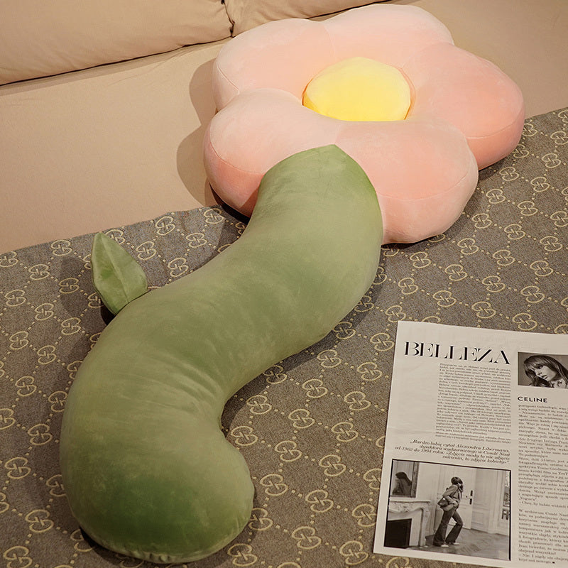 Daisy Rose Plush Leg Pillow