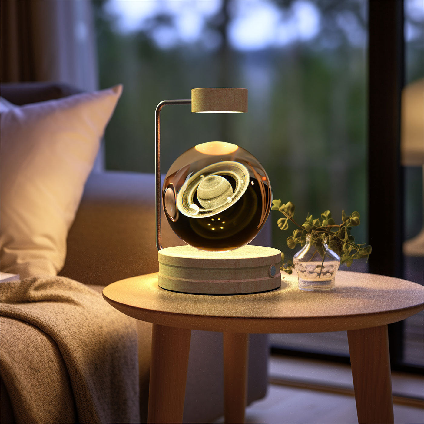 Crystal Ball  Night Lamp