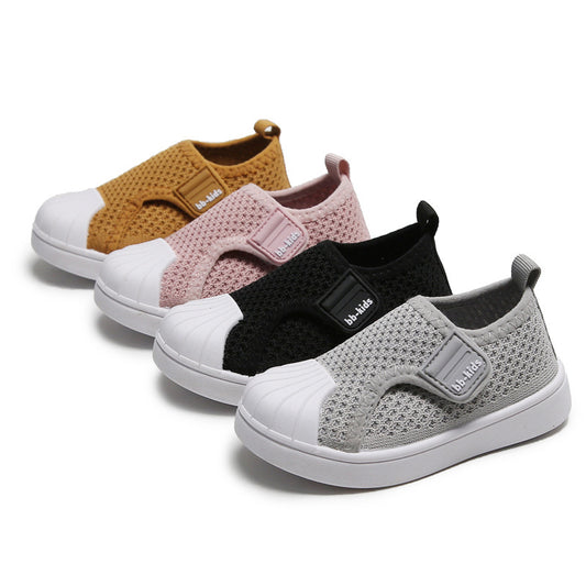 Unisex Kids’ Casual Sneakers – Comfortable Non-Slip Soft-Bottom Shoes for Toddlers & Children