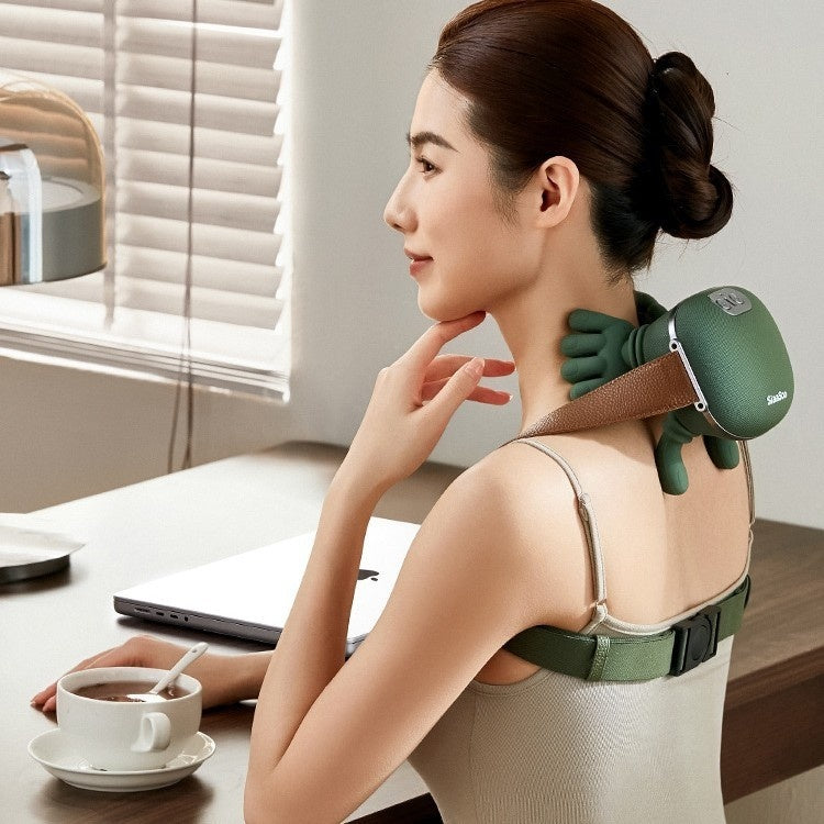 Electric Neck & Shoulder Muscle Massager – Wireless Kneading Massage Shawl