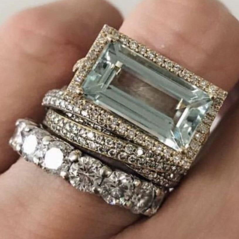 European And American High Sense Female Ring