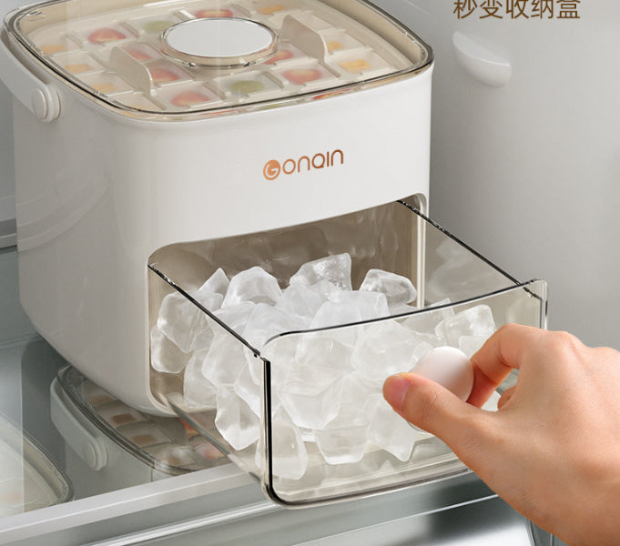 Portable Ice Maker Tray – Easy Ice Cubes Anytime, Anywhere!