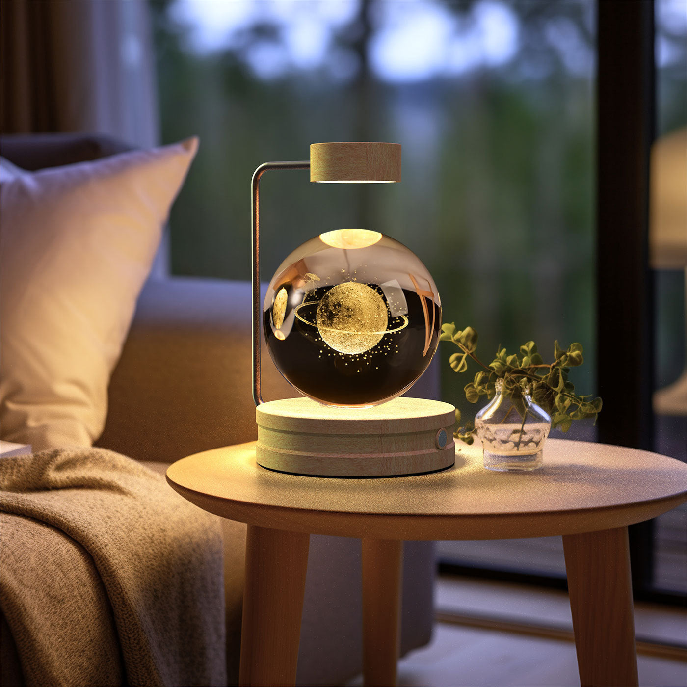 Crystal Ball  Night Lamp