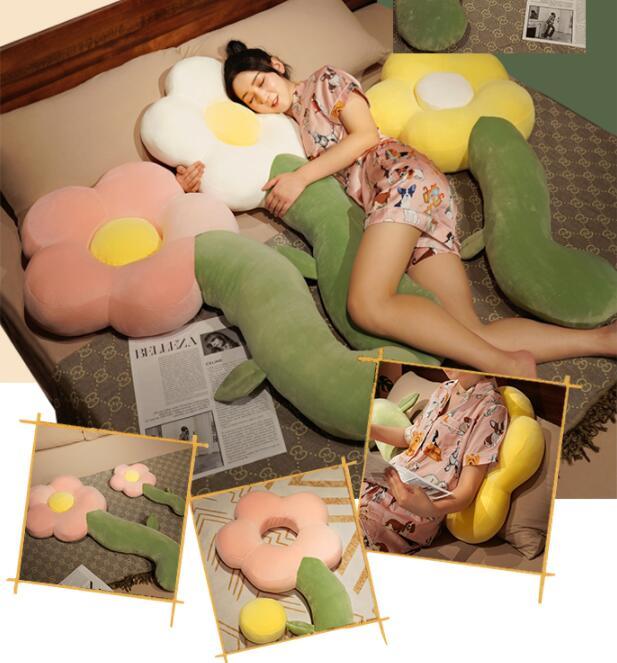 Daisy Rose Plush Leg Pillow