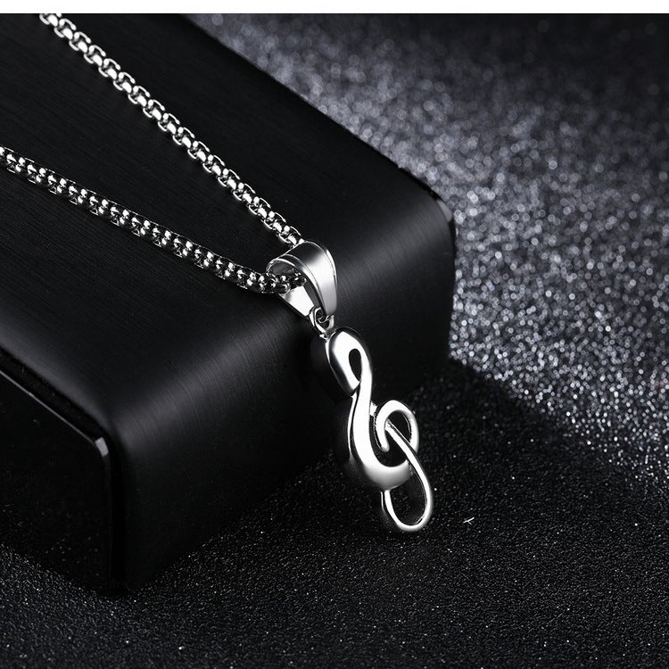 Music Note Pendant Necklace – Stylish Jewelry for Music Lovers
