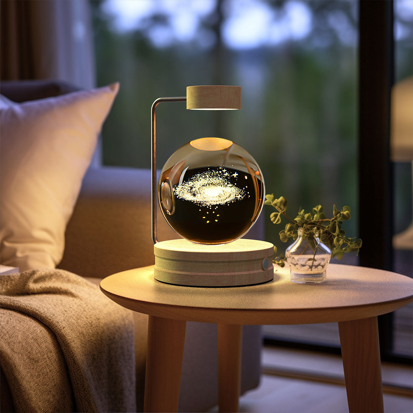 Crystal Ball  Night Lamp