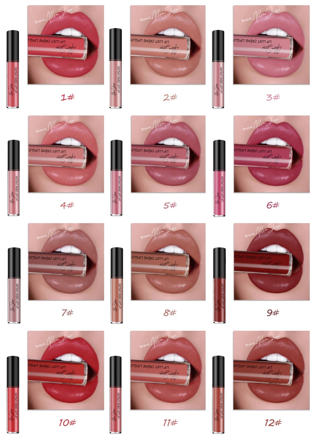 Silky Cream Texture Lip Gloss – Smooth & Shiny
