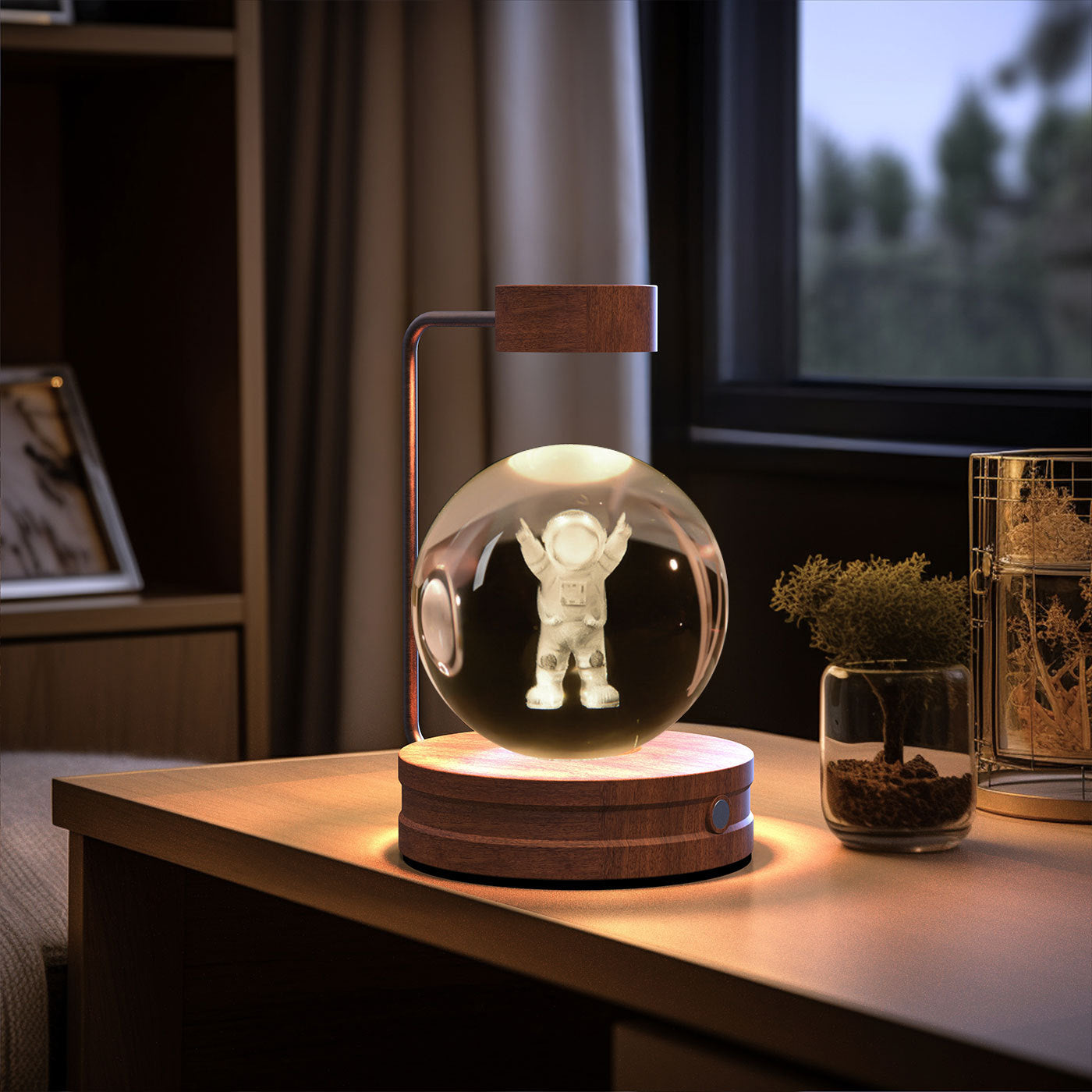 Crystal Ball  Night Lamp