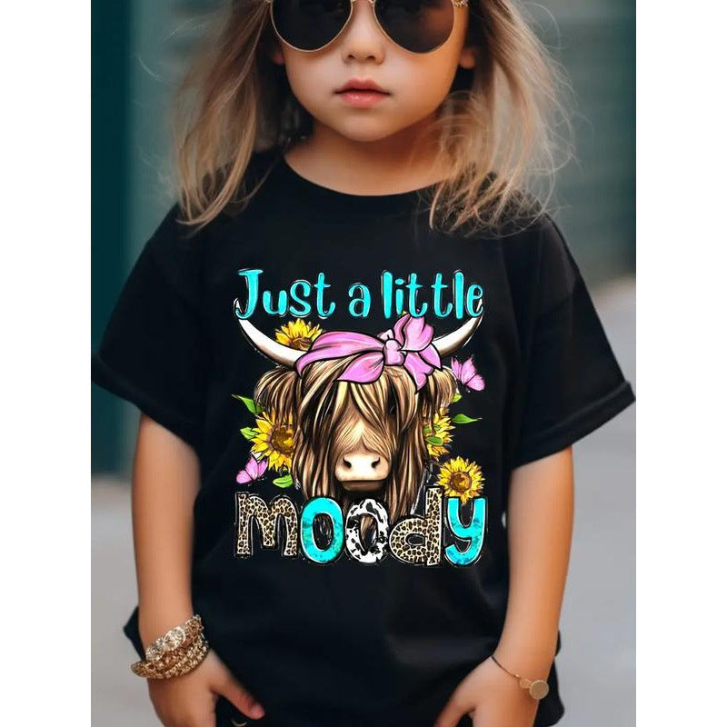 Girls' Cotton T-shirt