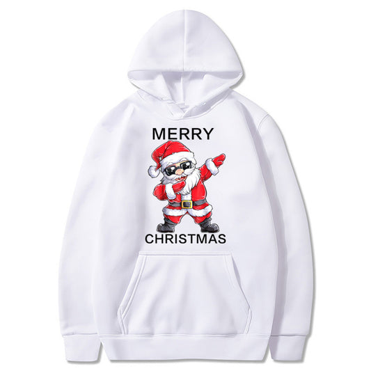 Unisex Christmas Hooded Fleece Sweater – Cozy Holiday Style for Everyone