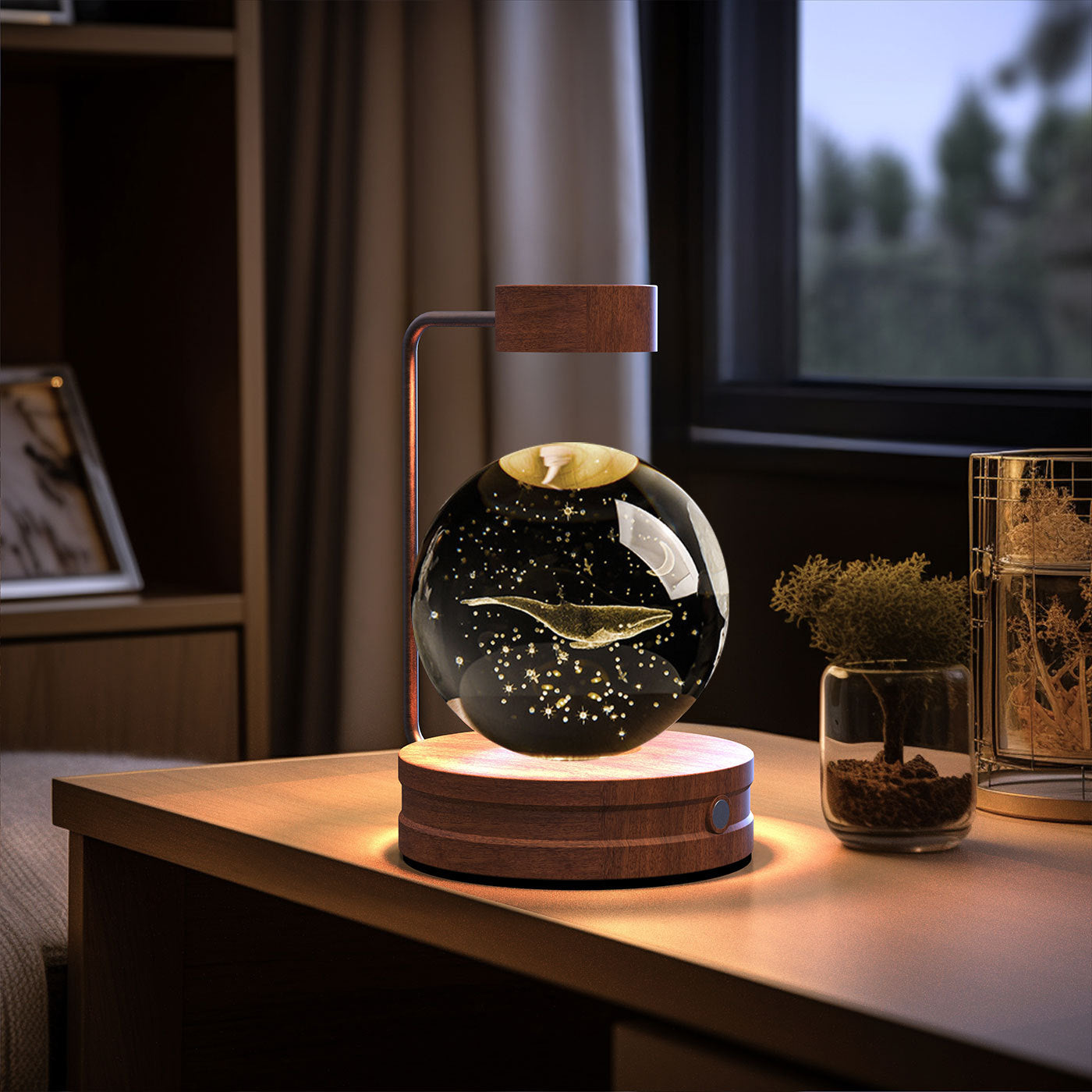 Crystal Ball  Night Lamp