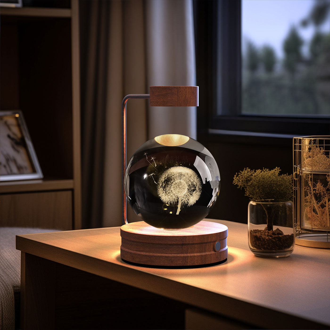 Crystal Ball  Night Lamp