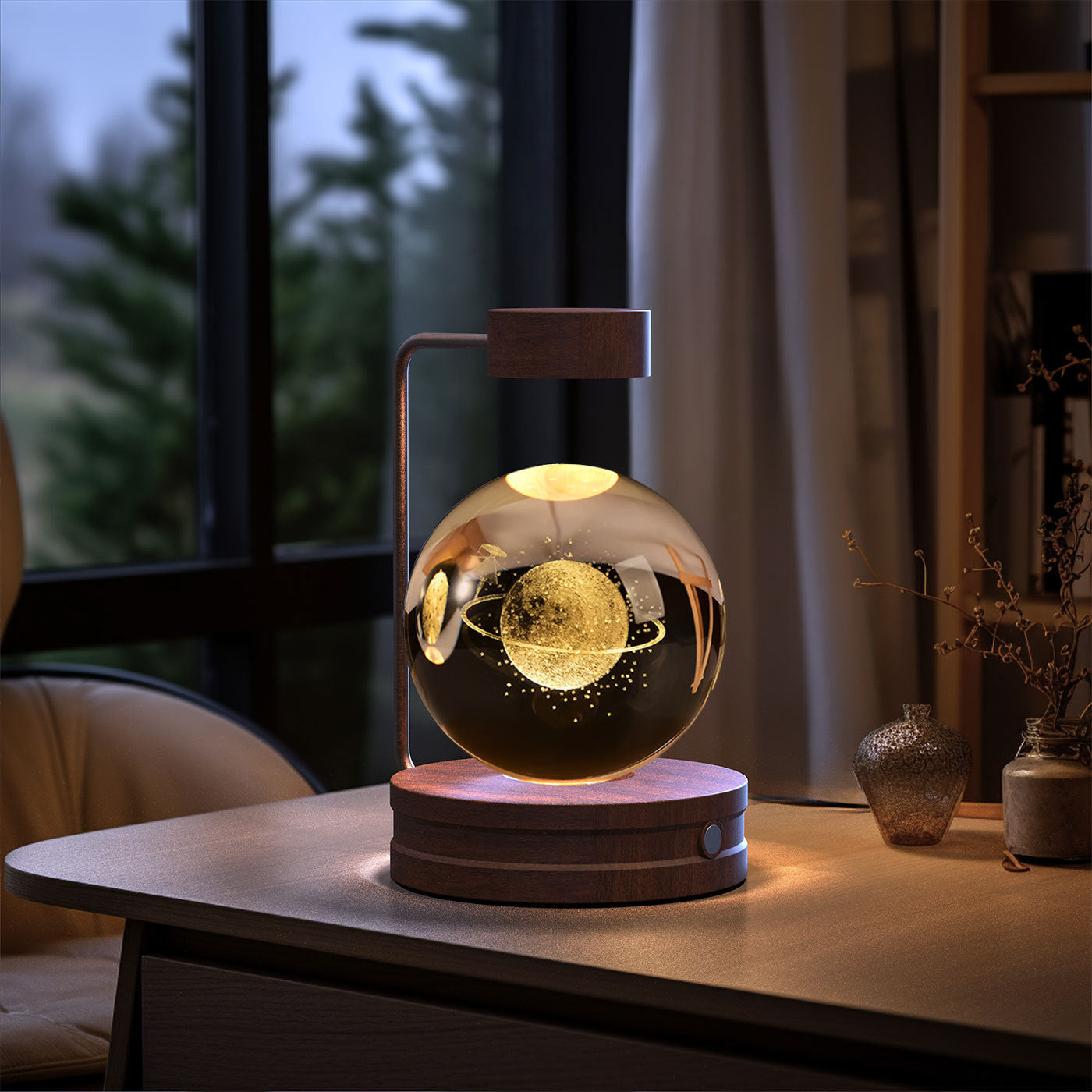 Crystal Ball  Night Lamp