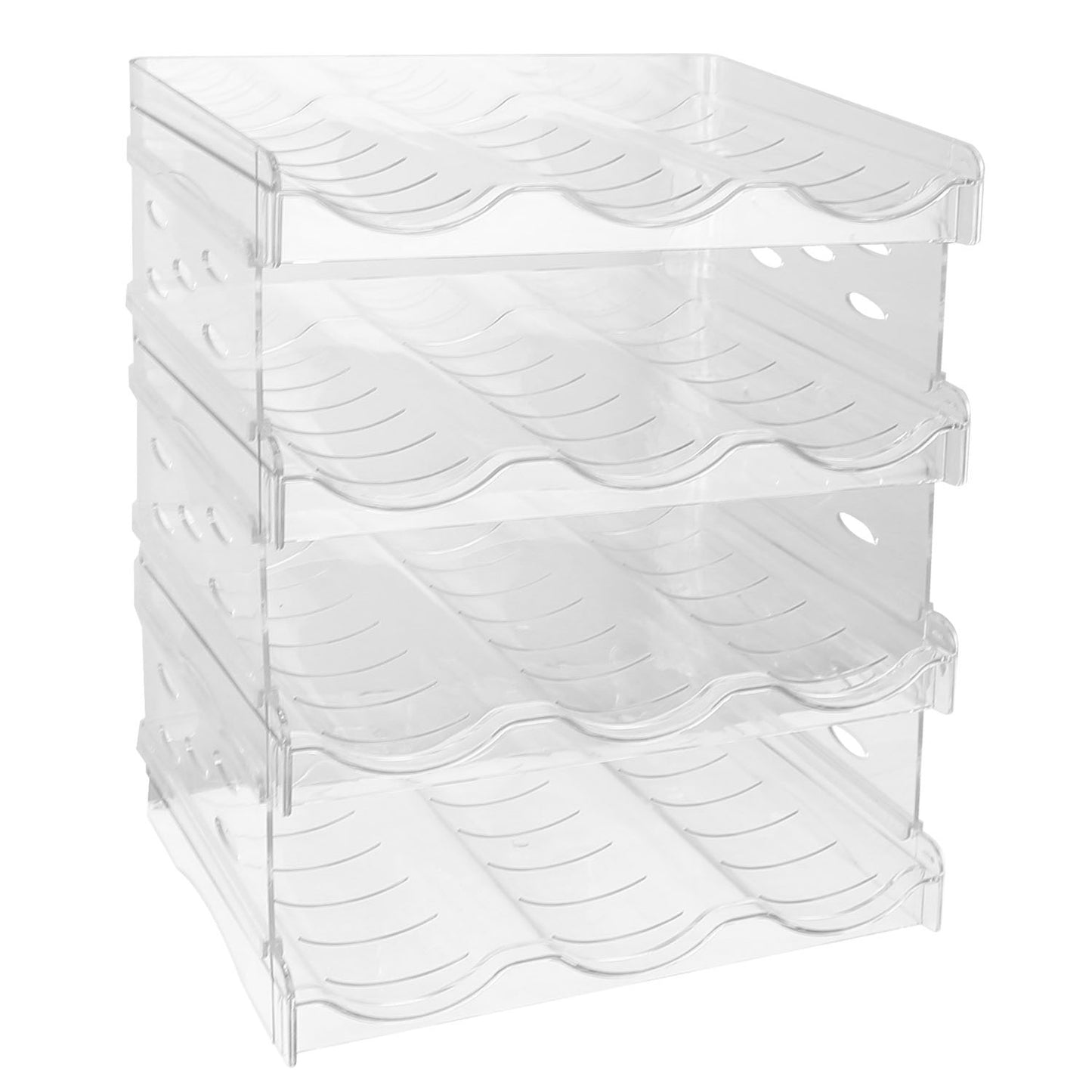 4-Tier Stackable Bottle Organizer