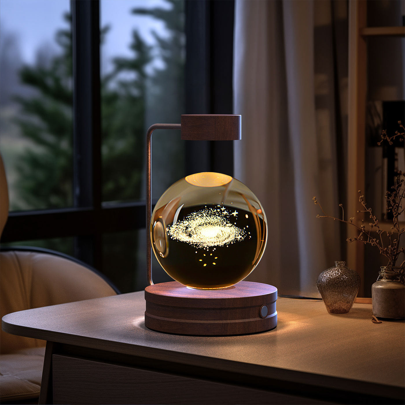 Crystal Ball  Night Lamp